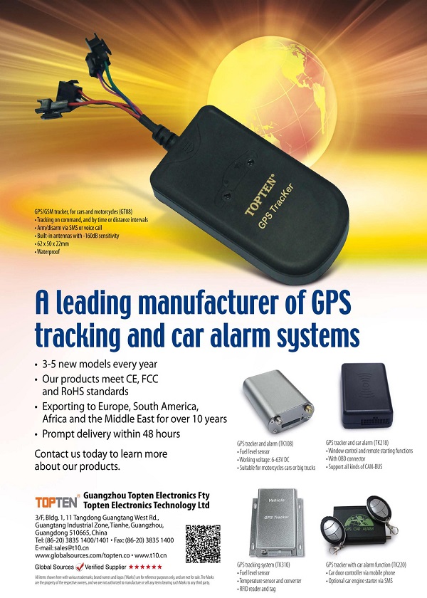 GPRS/GPS Vehicle Tracker Monitor Voice, Sos, Engine Cut (GT08-ER)