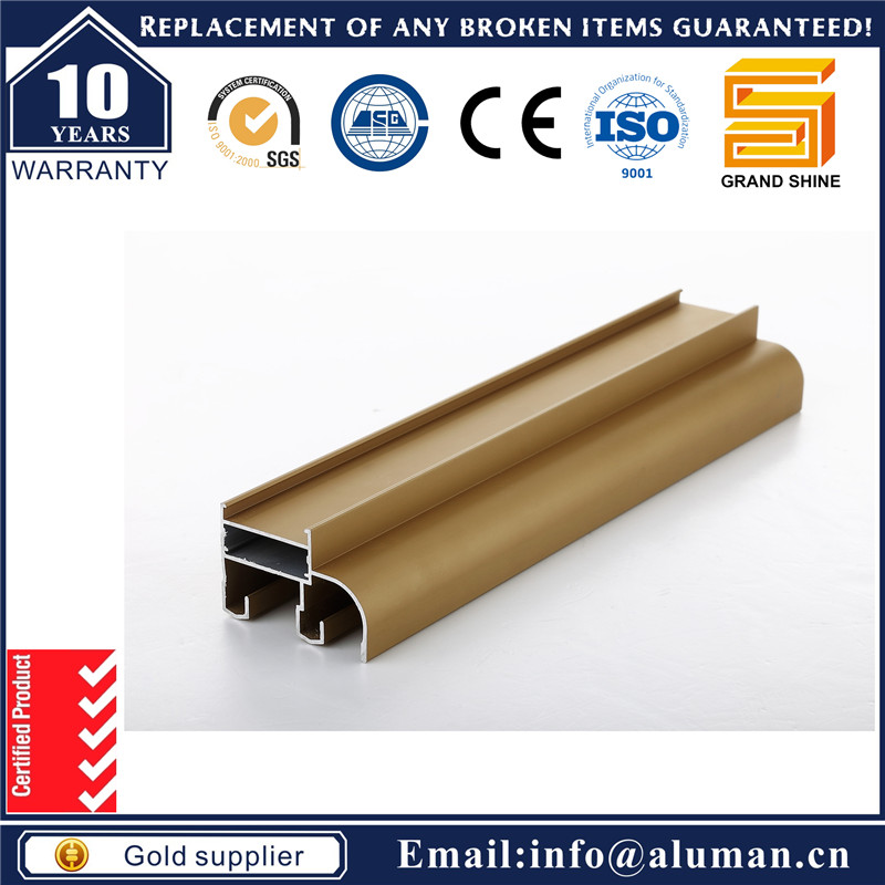 Aluminum/Aluminium Alloy 6063 Extrusion Doors Windows Profile