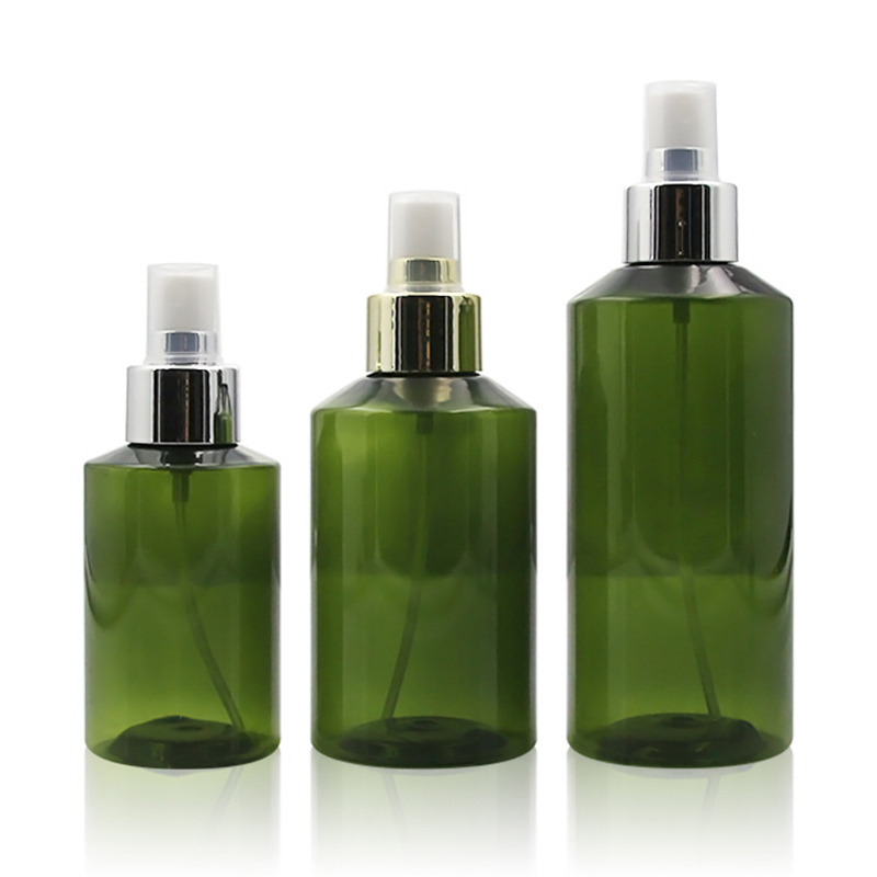 Factory Wholesale Green Plastic Bottle for Perfume (PB12)