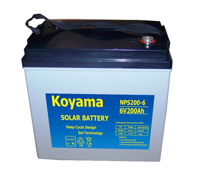 Deep Cycle Solar Battery 12V65ah