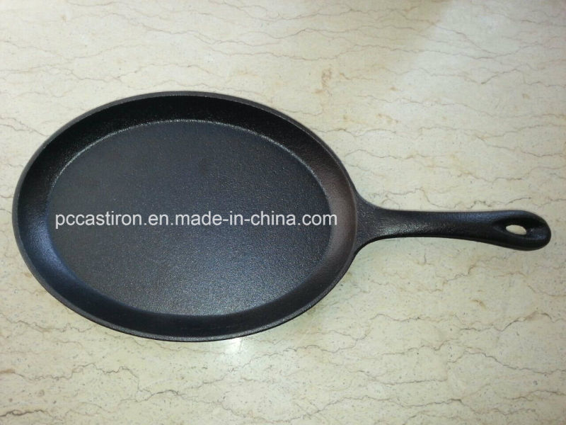 Oval Cast Iron Mini Sizzler Server Supplier From China