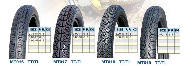 Motorcycle Tyre 3.00-18/3.00-17