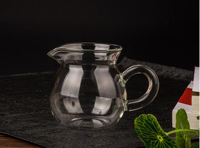 Heat Resistance Glass Tea Divider Mini Tea Pot