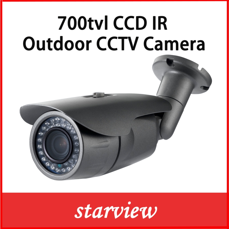 700tvl CCD Sony Fixed Lens Waterproof IR Bullet Security Camera