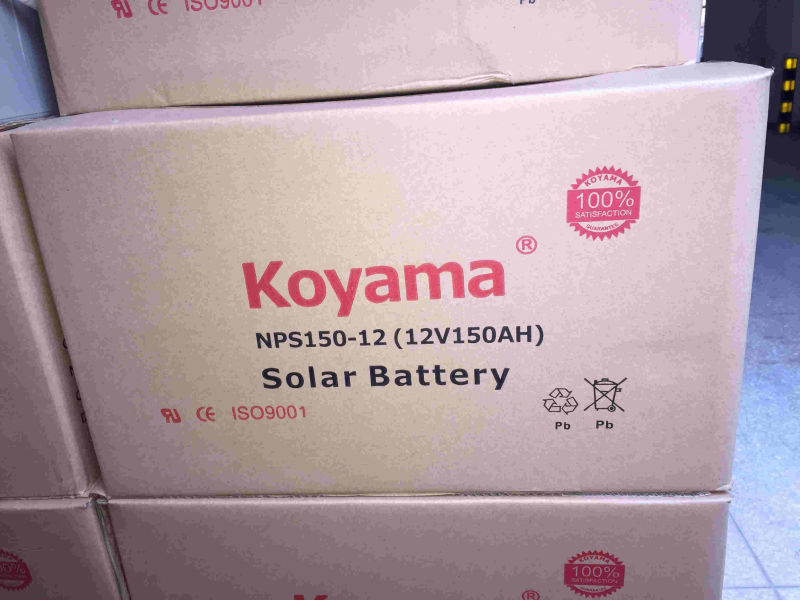 12V 150ah Deep Cycle Gel Solar Battery for Solar System