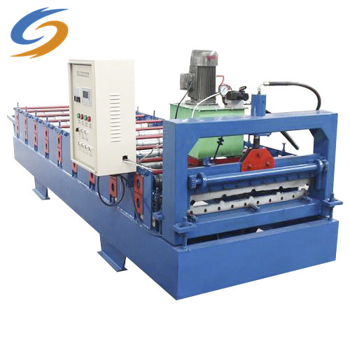 Corrugation Roof Panel Color Steel Roll Forming Machine