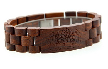 Wholesale Sandalwood Bracelet, Environmental Crafts Exquisite Wooden Gifts Bracelet