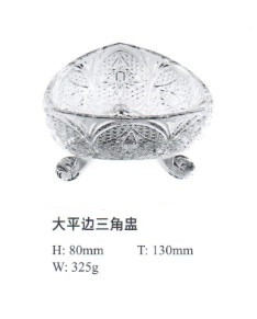 High Quality Resistant Glass Salad Candy Bowl Tableware Kb-Hn0377