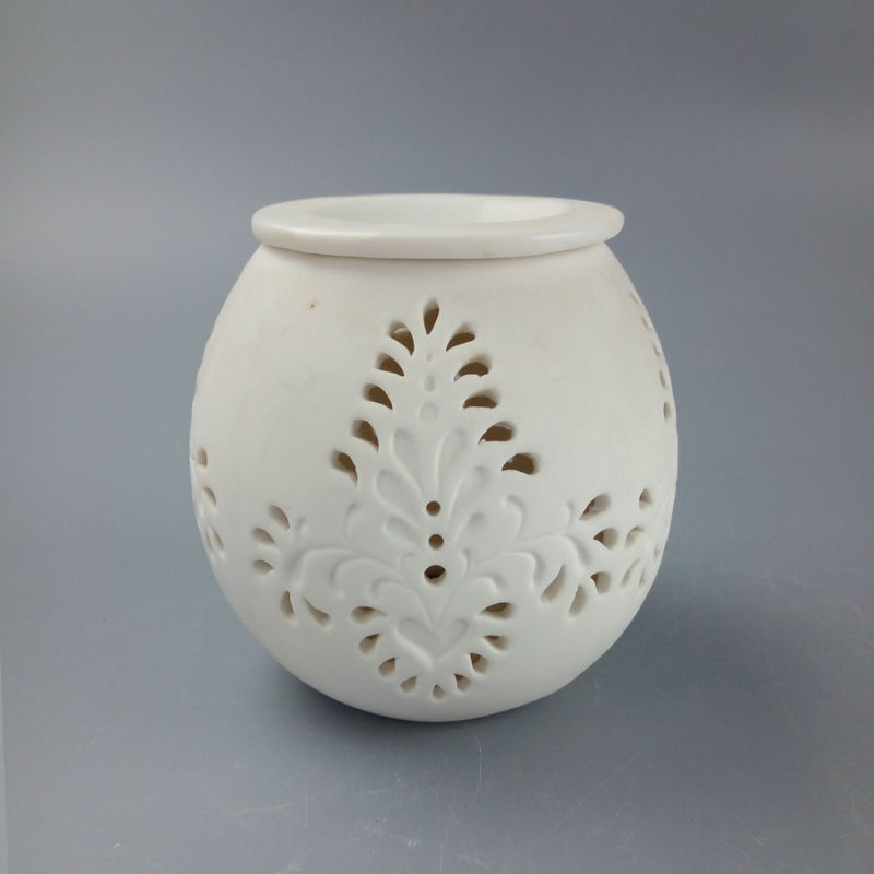 New Design Ceramic Tealight Oil Burner/Wholesale Ceramic Oil Diffuser