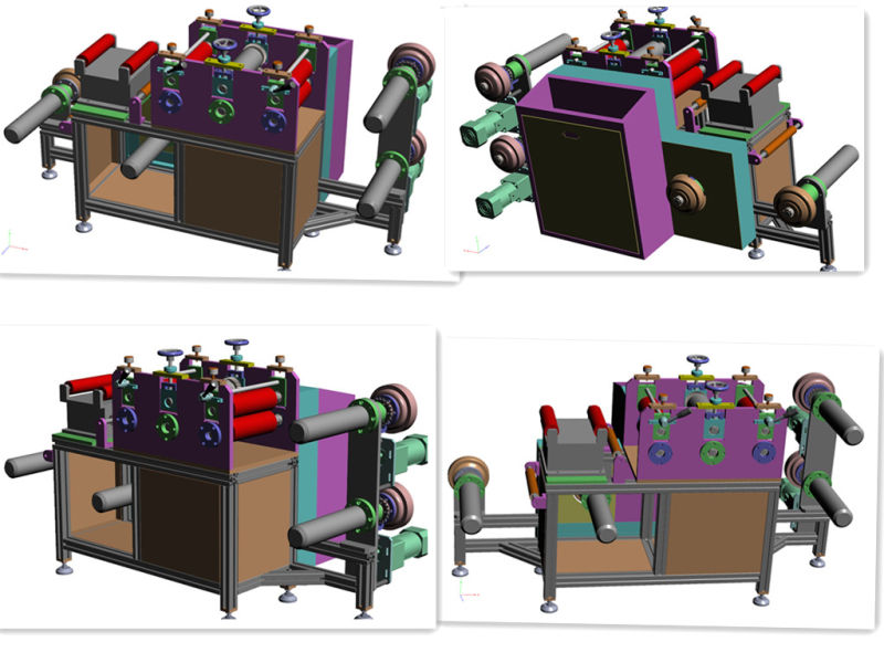 Rotary Die Cutting Machine for Max Width 200mm