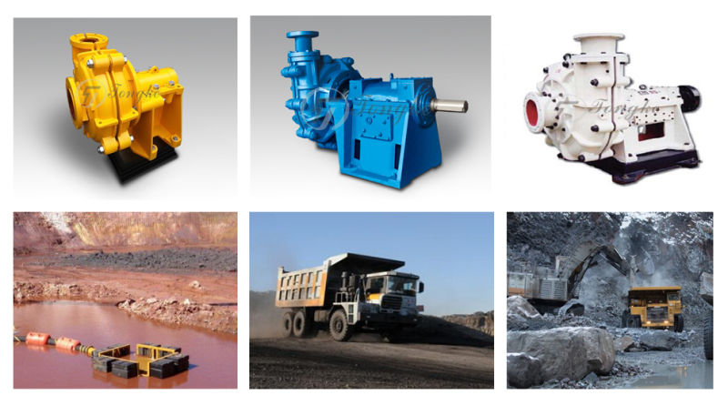 Heavy Duty Wear-Resisting Centrifugal Slurry Pump for Mining