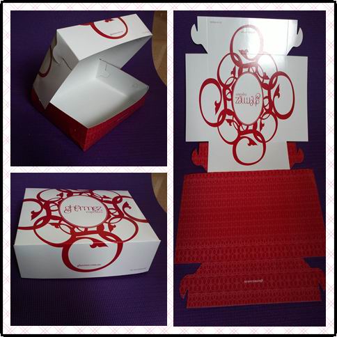 Pillow Cake Box / Handle Food Cake Box /Window Chocolate Box