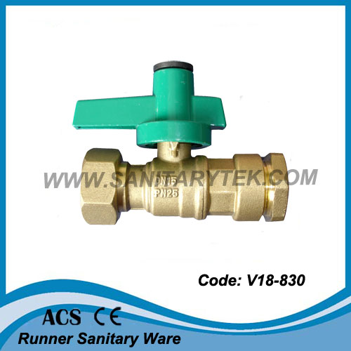 Water Meter Brass Ball Valve (V18-830)