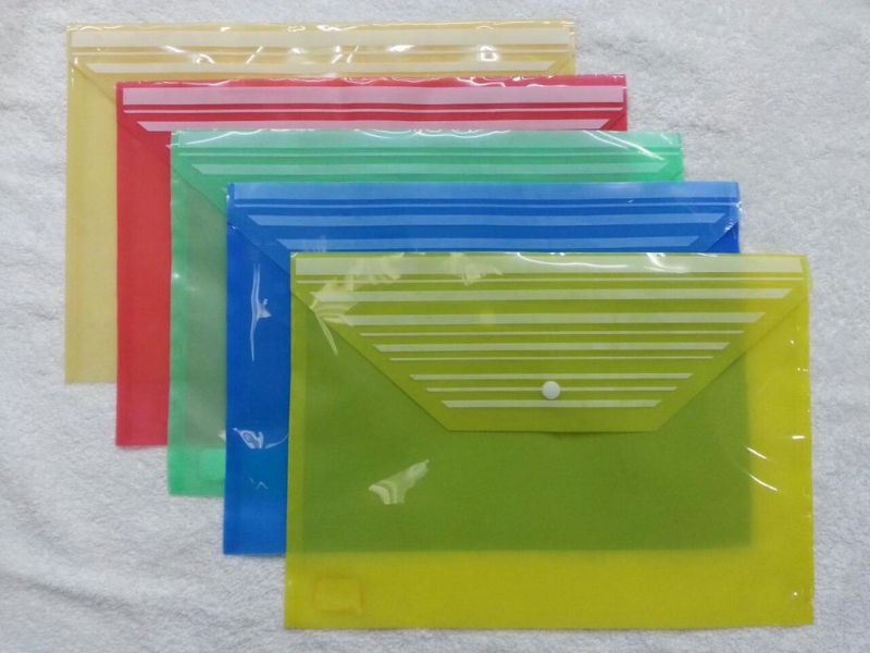 High Quality Office Supplies Paper File Holder (plastic file bag)