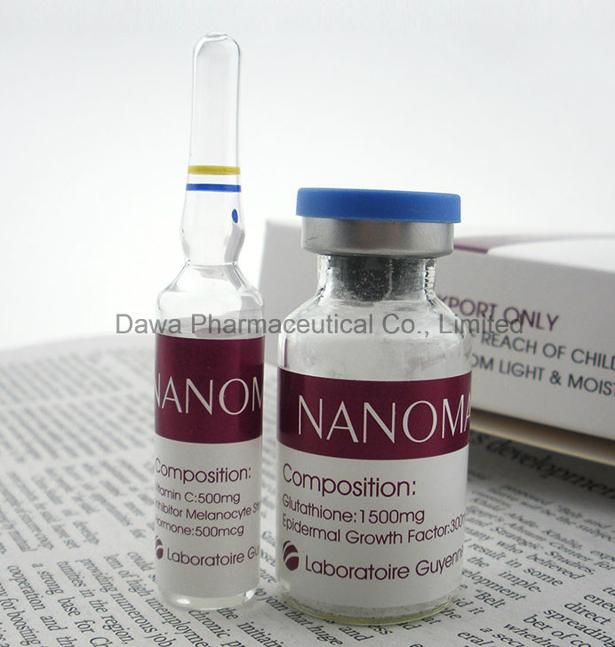 High Quality Factory Supply Glutathione Injection for Skin Care 10 Vials Powder 600mg Gsh Tationil