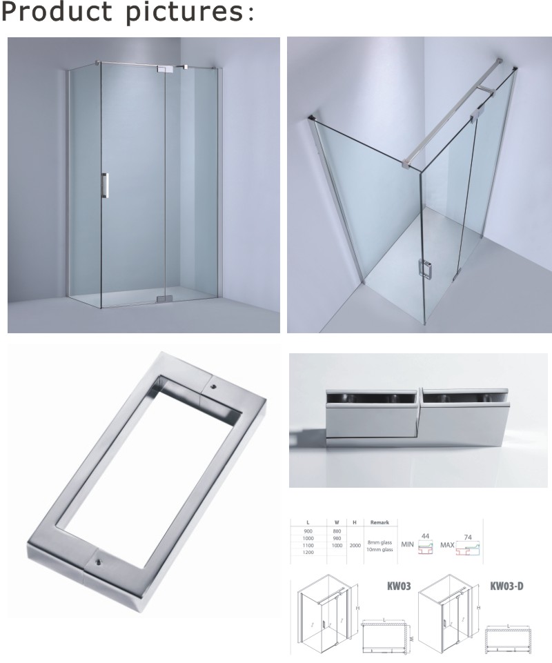 Adjustable Shower Enclosure /Bathroom Shower Cabin (KW03)