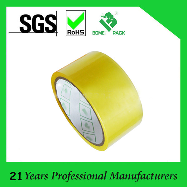 BOPP Yellowish Packaging Tape with No Bubble