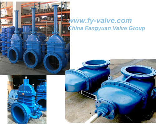 Cast Iron Resilient Seat Wedge Gate Valve