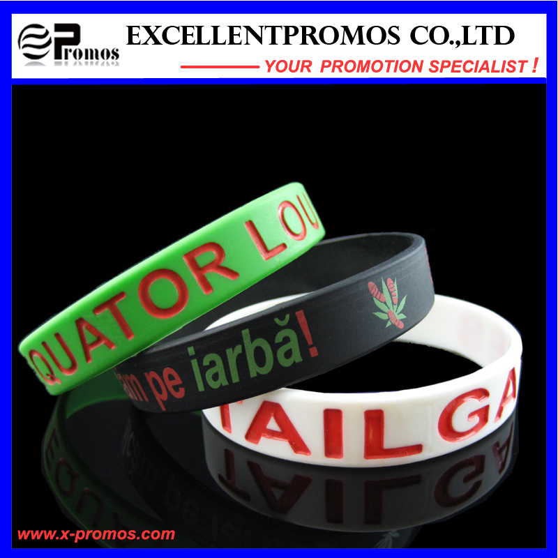 2015 Promotional Adjustable PVC Wristbands (EP-AB534)