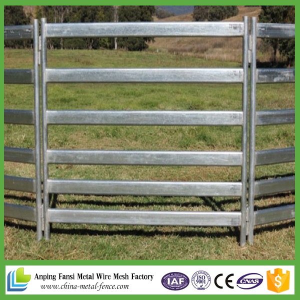 China Factory Heavy Duty Livestock Galvanized Oval Cattle Panel