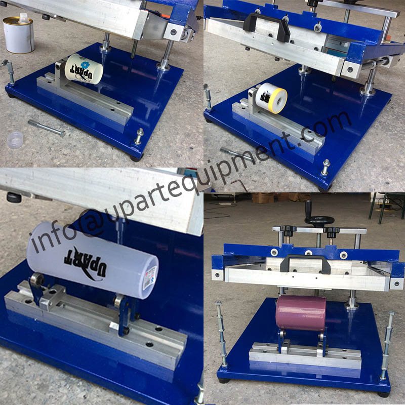 Single Color Manual Bottle Screen Printing Machine