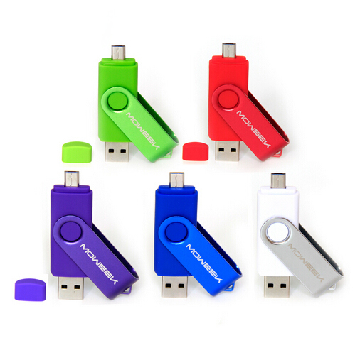 Classical Swivel/Rotating/Twist OTG USB Drives Pen Drives for Promotion