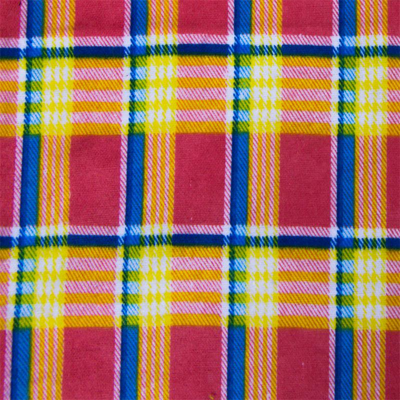 Check Flannel Fabric/Cotton Flannel Fabric/Printed Brushed Fabric