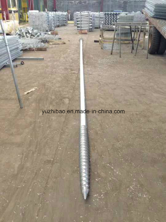 Ground Anchor, HDG Ground Screw for Solar Mounting