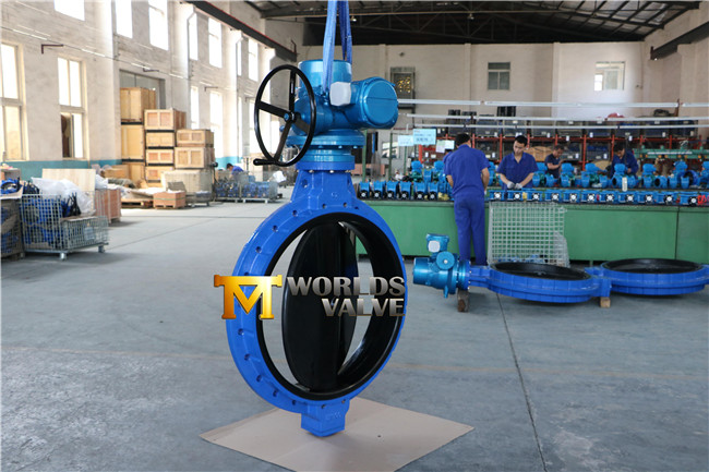 Rubber Coated Wafer Butterfly Valve