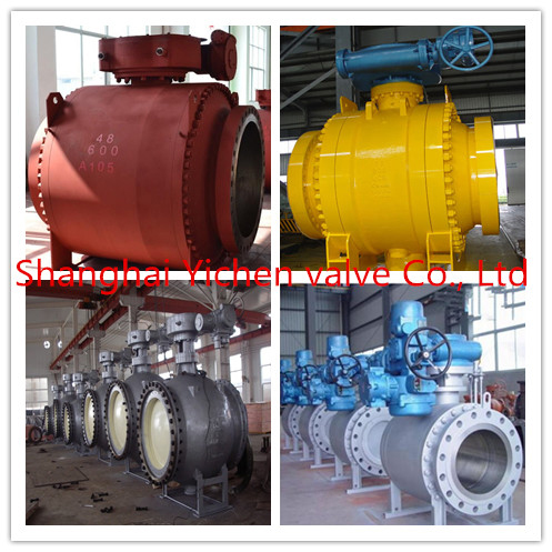 Pneumatic Carbon Steel Flanged Cross Ball Valve