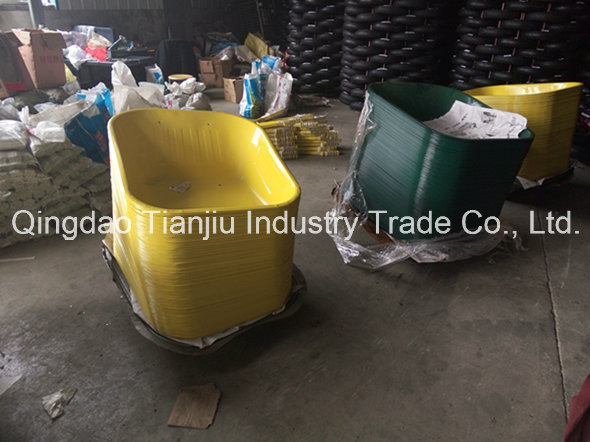 Construction Wheelbarrow Wb2501 with Solid Wheel