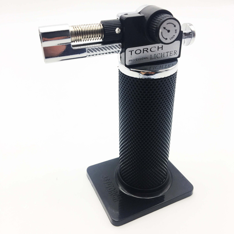 New Windproof Jet Torch Refillable Butane Micro Torch Lighter (ES-TL-005)