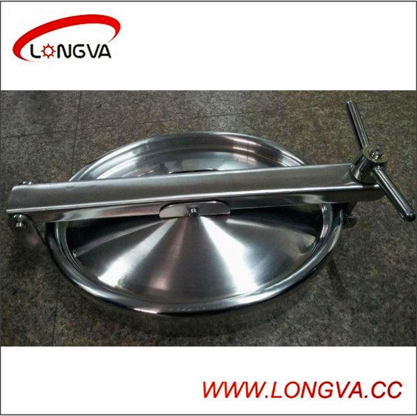 Elliptic Sanitary Stainless Steel Tank Manhole Cover