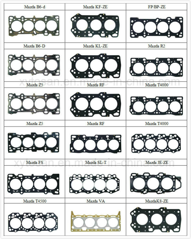 Engine Part Cylinder Head Gasket for Mazda Fp/Bp-Ze (OEM BP05-10-271)