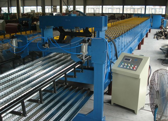 PLC Control System Deck Floor Roll Forming Machine