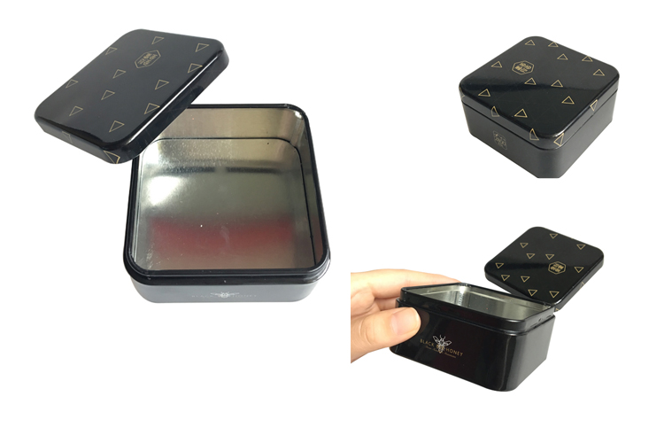 Black Color Metal Honey Tin Conntainer Wholesale