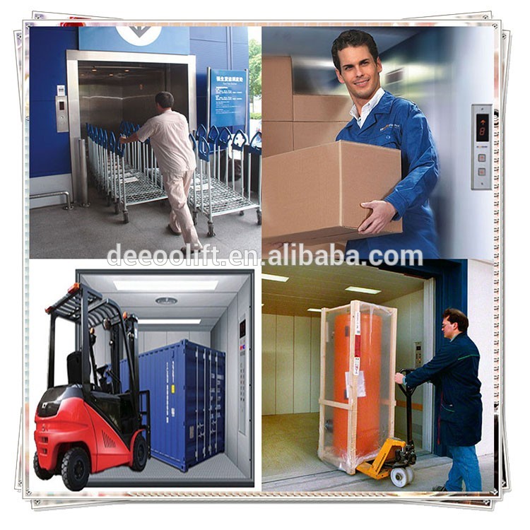 High Speed Freight Cargo Goods Warehouse Elevator Lift