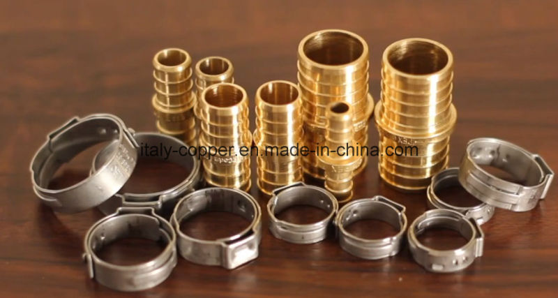 Brass Equal Tee for Pex Pipe (PEX-002)