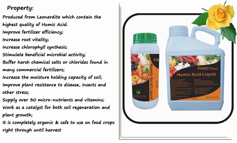 Liquid Organic Fertilizer, Liquid Humic Acids