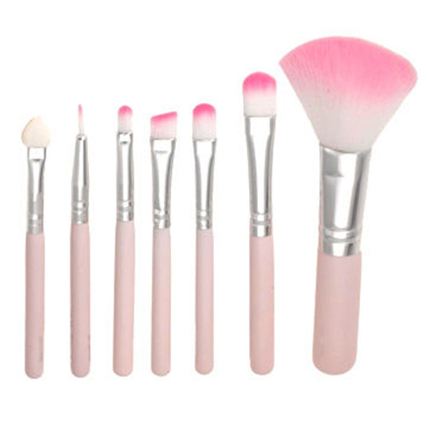 7 Pieces Professional Cosmetic Facial Makeup Brush