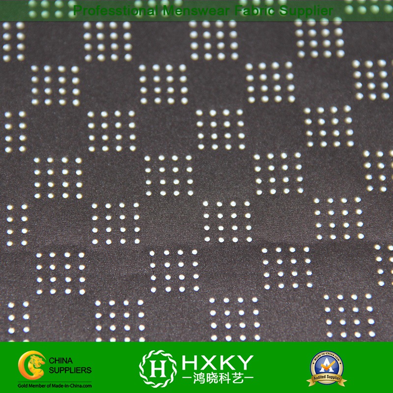 Perforated Poly Fabric with Coated for Garment