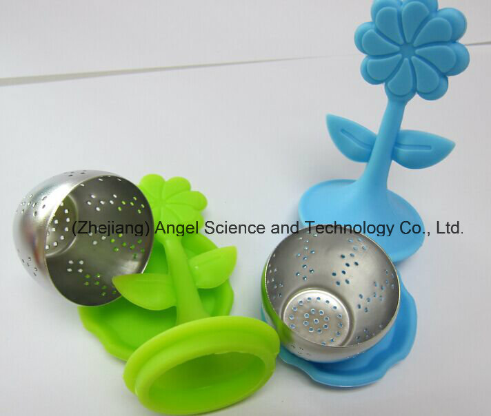 Popular Silicone Tea Infuser Tea Strainer St13