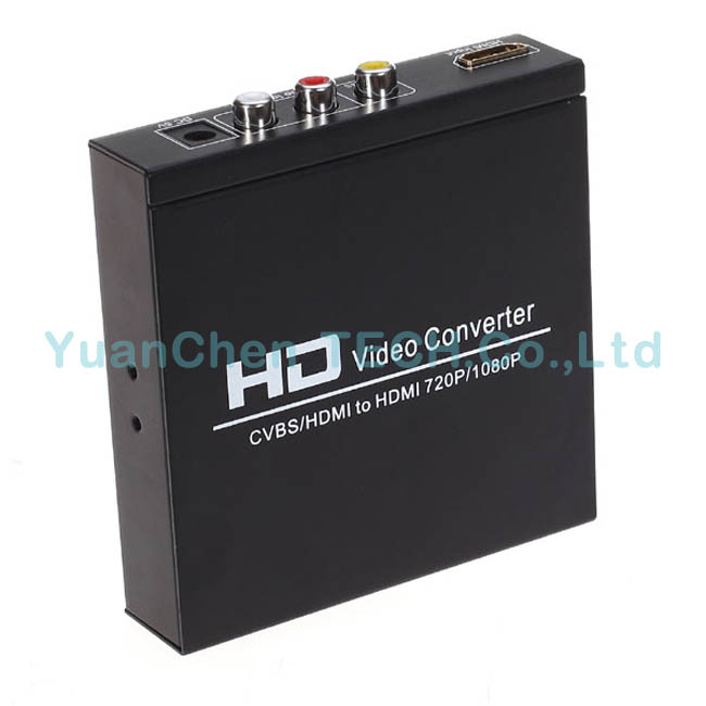 AV+HDMI to HDMI Converter for HD Video