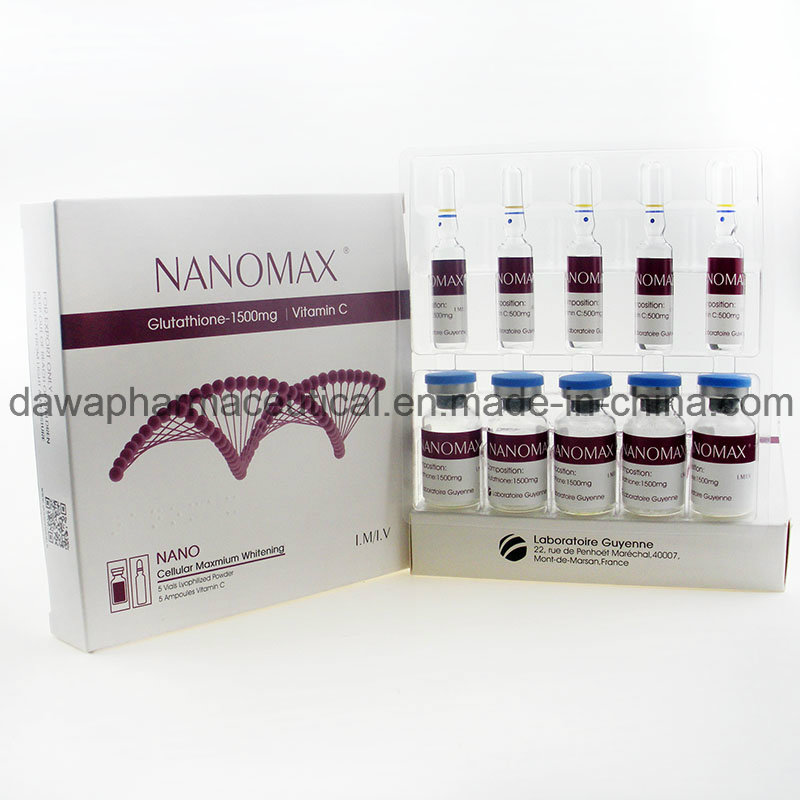Ready Stock for 1500mg & 3000mg Skin Whiteing Reduced Glutathione Injection