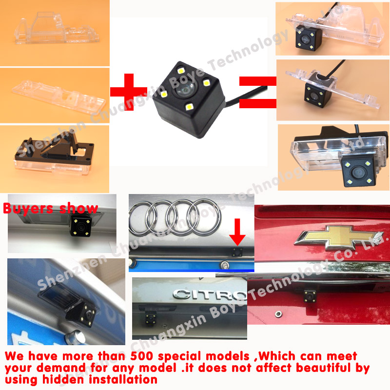 Waterproof Night Vision Car Camera, Car Reversing CMOS Fit for Toyota 2014 RAV4