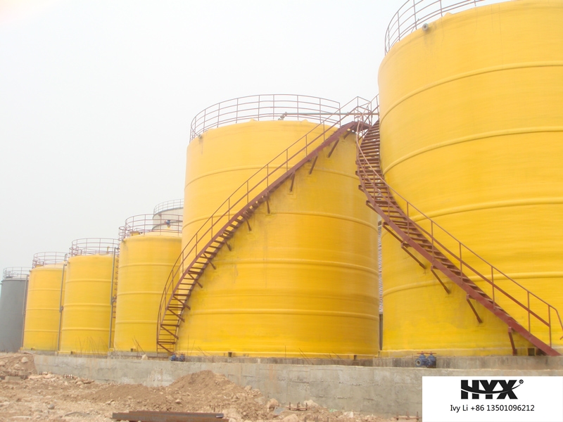 FRP Vertical or Horizontal Storage Tanks for Chemicals and Industry