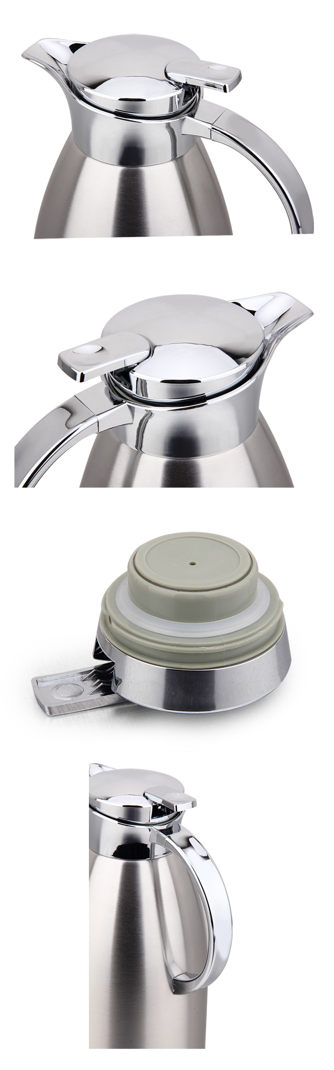 Penguin Shape Head 201 Stainless Steel Vacuum Coffee Pot & Tea Kettle