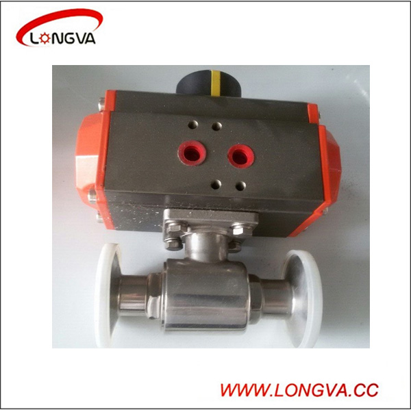 Wenzhou Stainless Steel 316 Sanitary Clamped Ball Valve