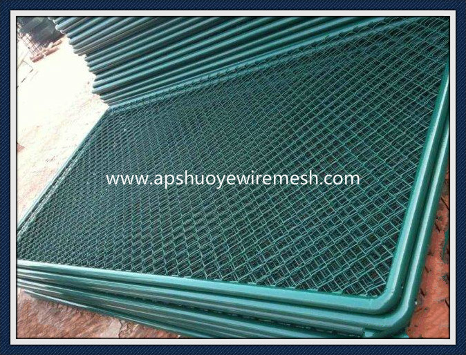 Electrical Galvanized Welded Wire Mesh Chain Link Fence Net Panel