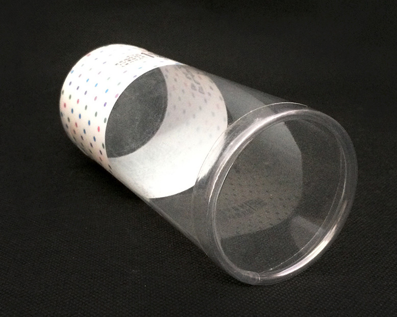 OEM novelty plastic packaging box (cylinder packaging)